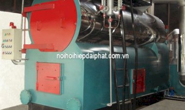 Nồi hơi đốt than dạng nằm