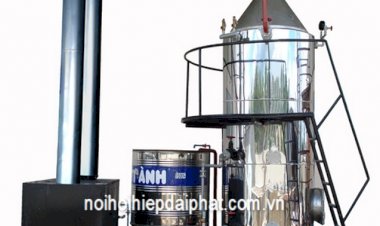 Nồi hơi đốt củi dạng đứng